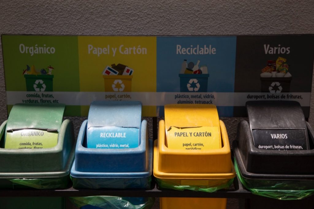 Toda la población debe aplicar la clasificación secundaria de los desechos a partir de agosto