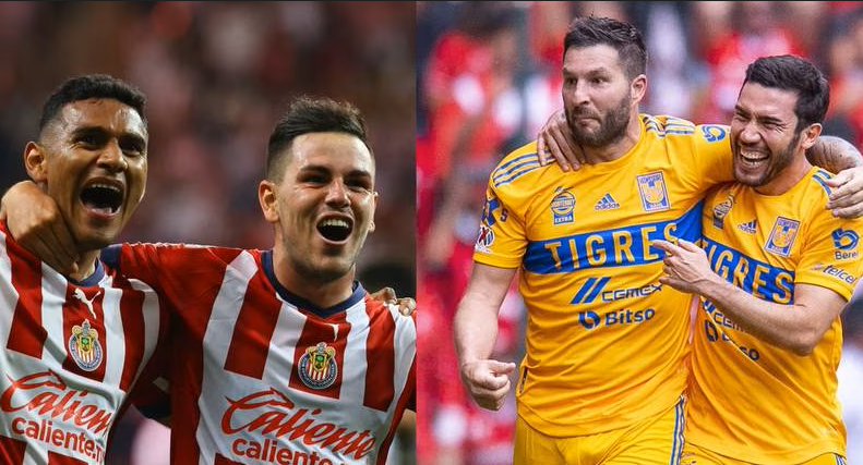 Chivas y tigres buscarán ser el campeón de México