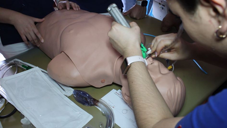 Hospital Nacional de Jutiapa se especializa en manejo de vías aéreas