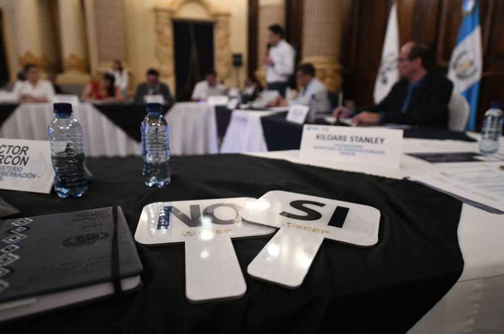 Reunión preparatoria del Consejo Nacional de Desarrollo Urbano y Rural (Conadur). /Foto: Carlos Jacinto