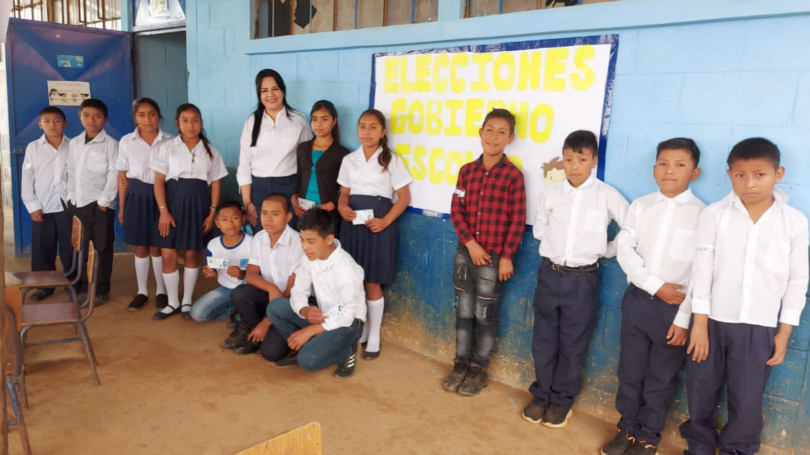 Fomentan participación cívica en estudiantes de San Pedro Pinula, Jalapa