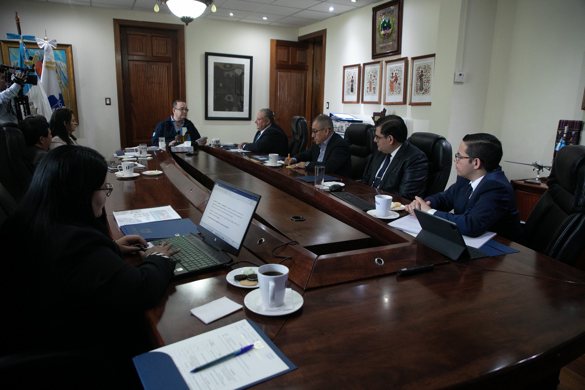 Copresam entrega informe cuatrimestral al presidente Alejandro Giammattei