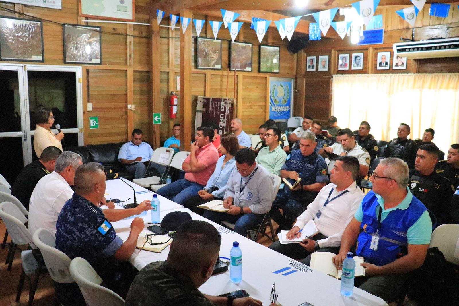 Dan seguimiento a mesa de seguridad electoral en Izabal