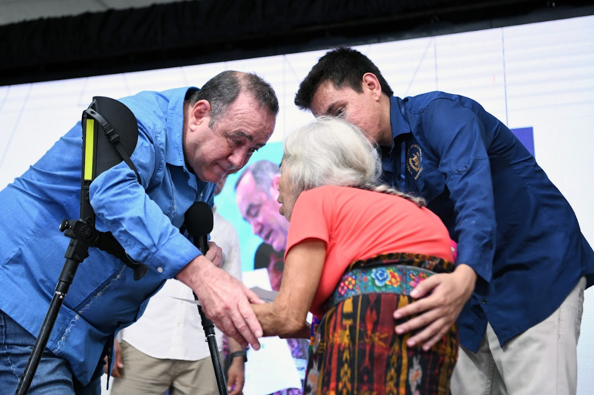 Doña Nicolasa Pol, nueva beneficiaria del PAM.