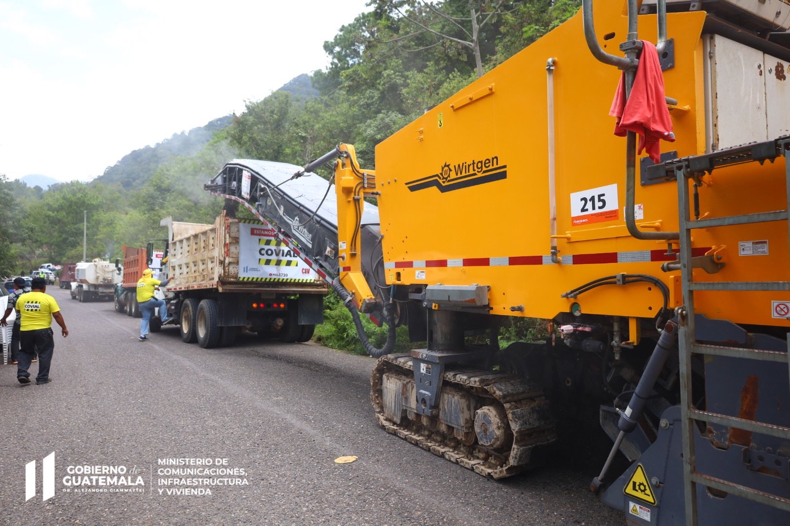 Tramos carreteros beneficiarán a más de 3 mil habitantes de Olopa, Chiquimula