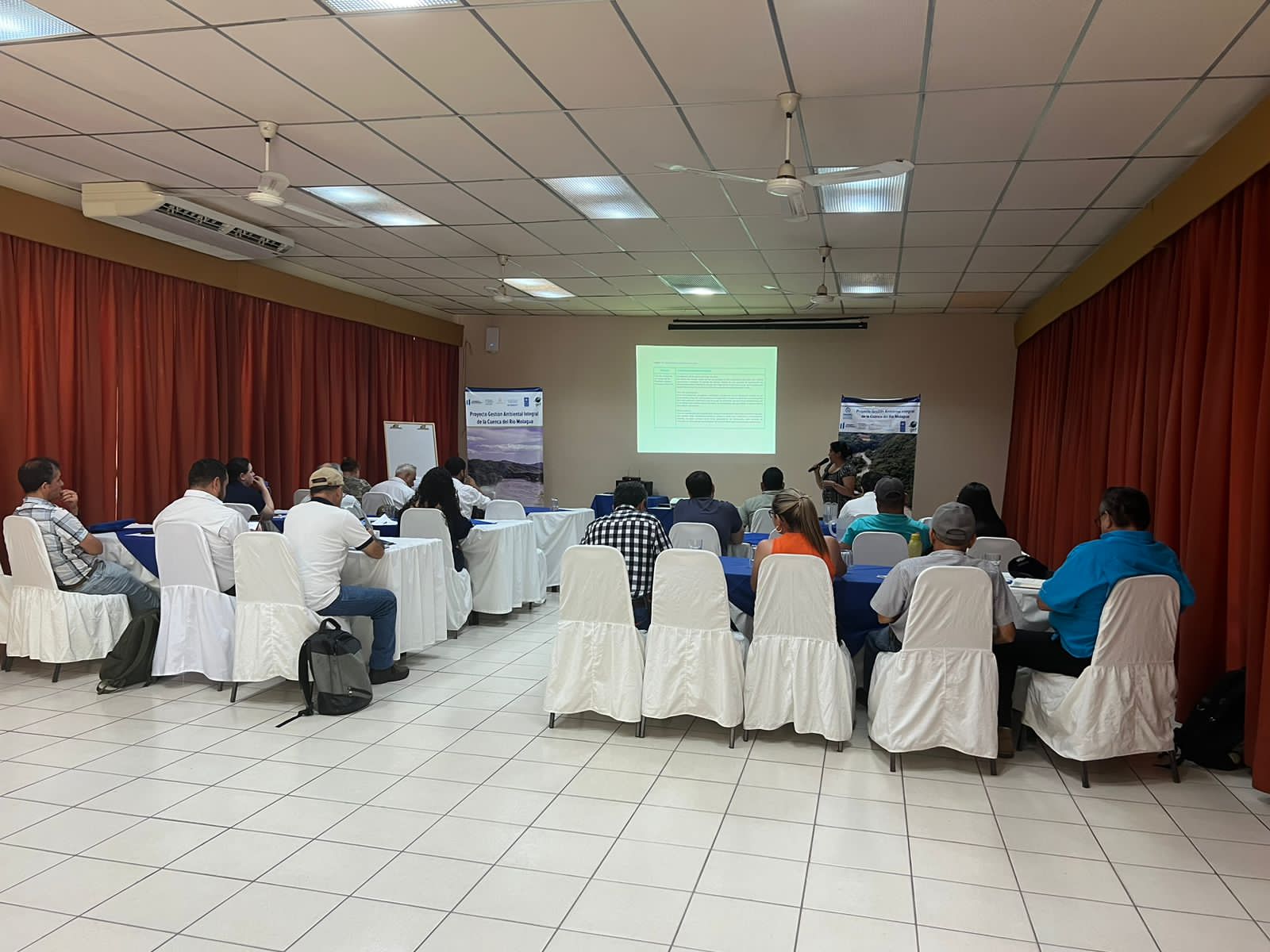 Desarrollan segundo taller dirigido a integrantes de la parte baja de la cuenca del río Motagua