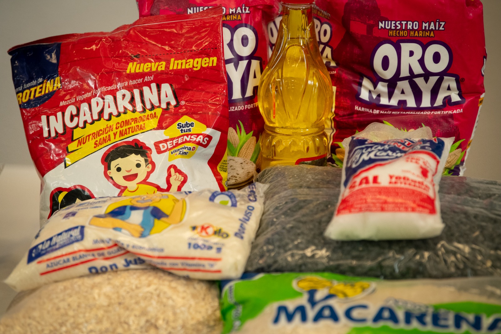 Entregan raciones de alimentos a familias de Uspatán, Quiché