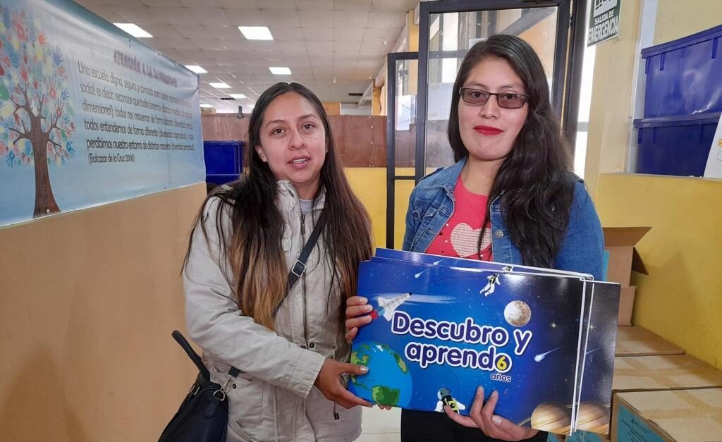 Continúa entrega de material pedagógico en San Marcos