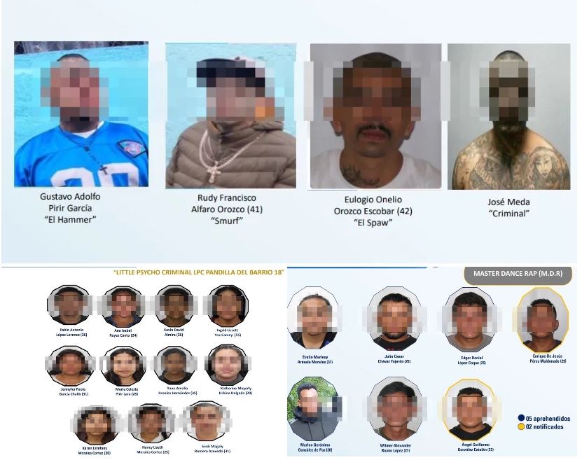 Policía Nacional Civil ha logrado desarticular 42 estructuras criminales