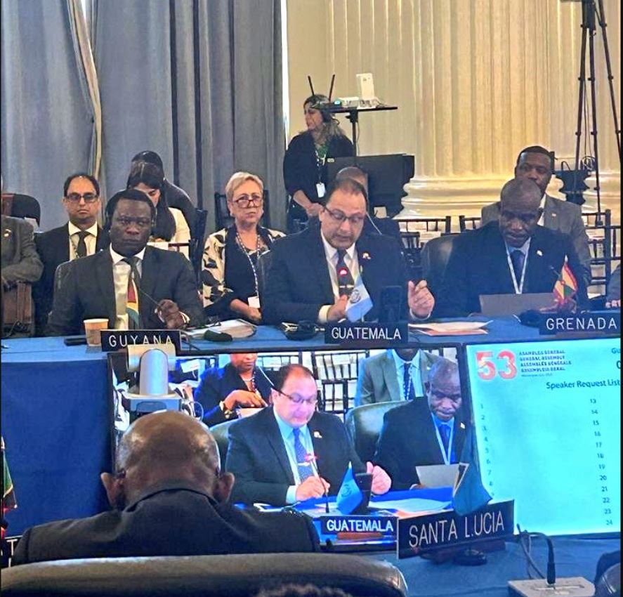 Guatemala participa en el 53 Período Ordinario de sesiones de la OEA
