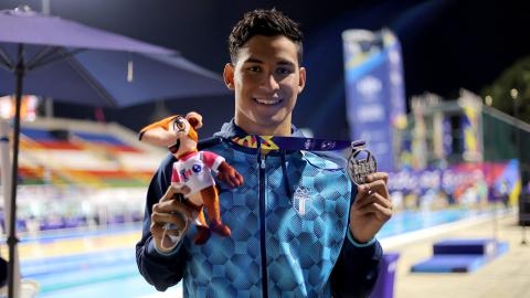 Erick Gordillo obtiene la primera medalla de oro en los Juegos Centroamericanos y del Caribe