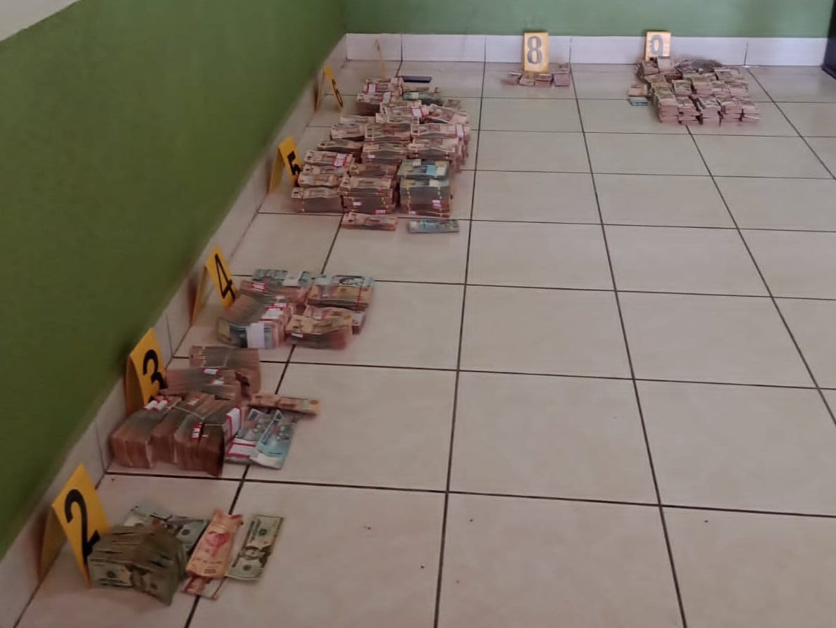 PNC decomisa más de 4.2 millones de quetzales en Huehuetenango