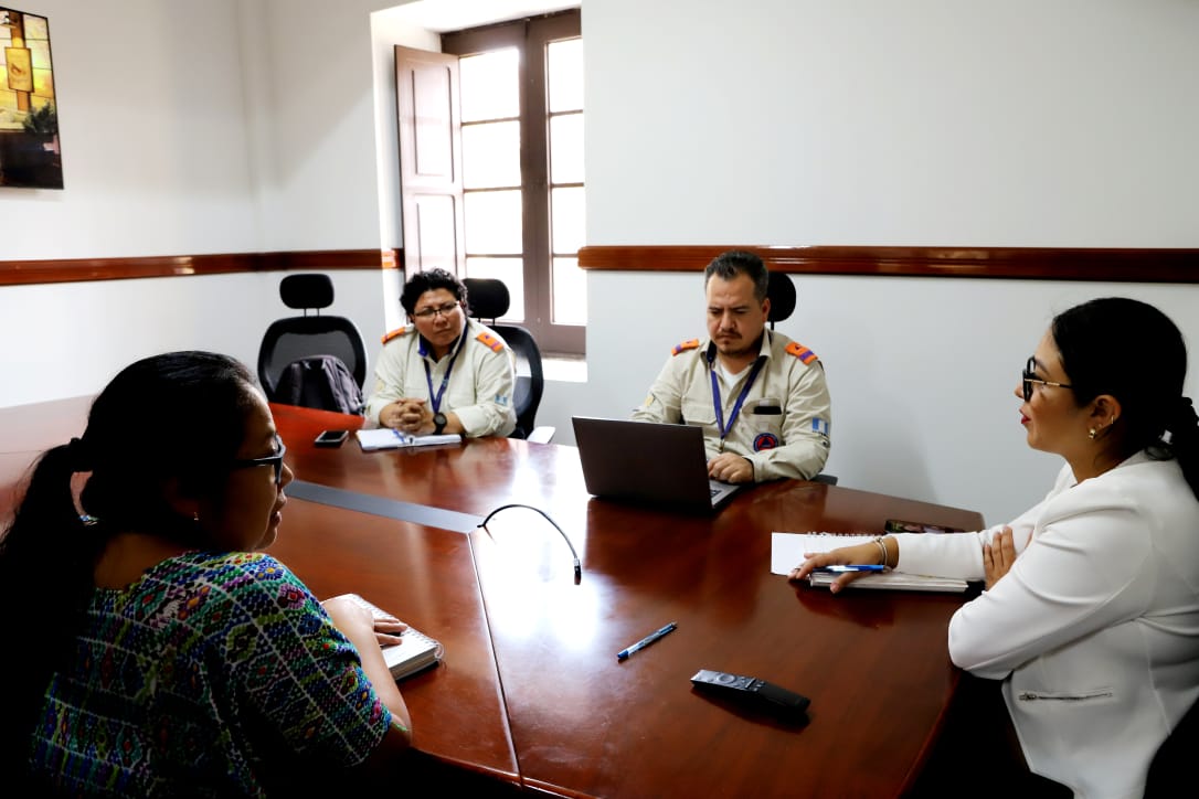 Alta Verapaz da seguimiento a temas relacionados con la gestión de riesgo a desastres
