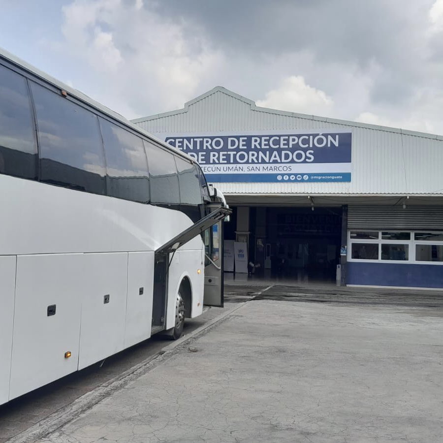 Centro de Recepción de Retornados de Tecún Umán, San Marcos.