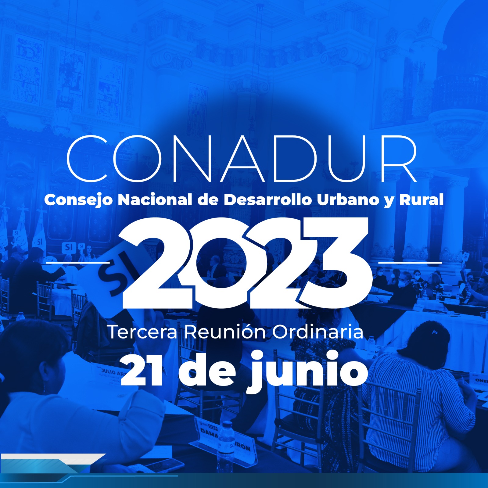 Tercera reunión ordinaria del Conadur se realizará esta semana