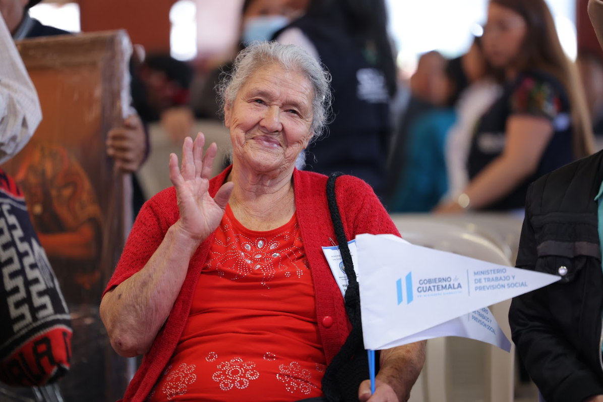 Doña Fide, una de las nuevas beneficiarias del PAM.