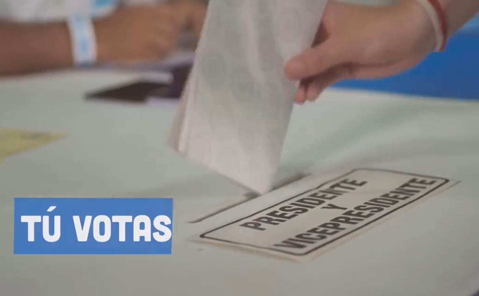 Dignatario alienta el voto para afrontar los desafíos del país