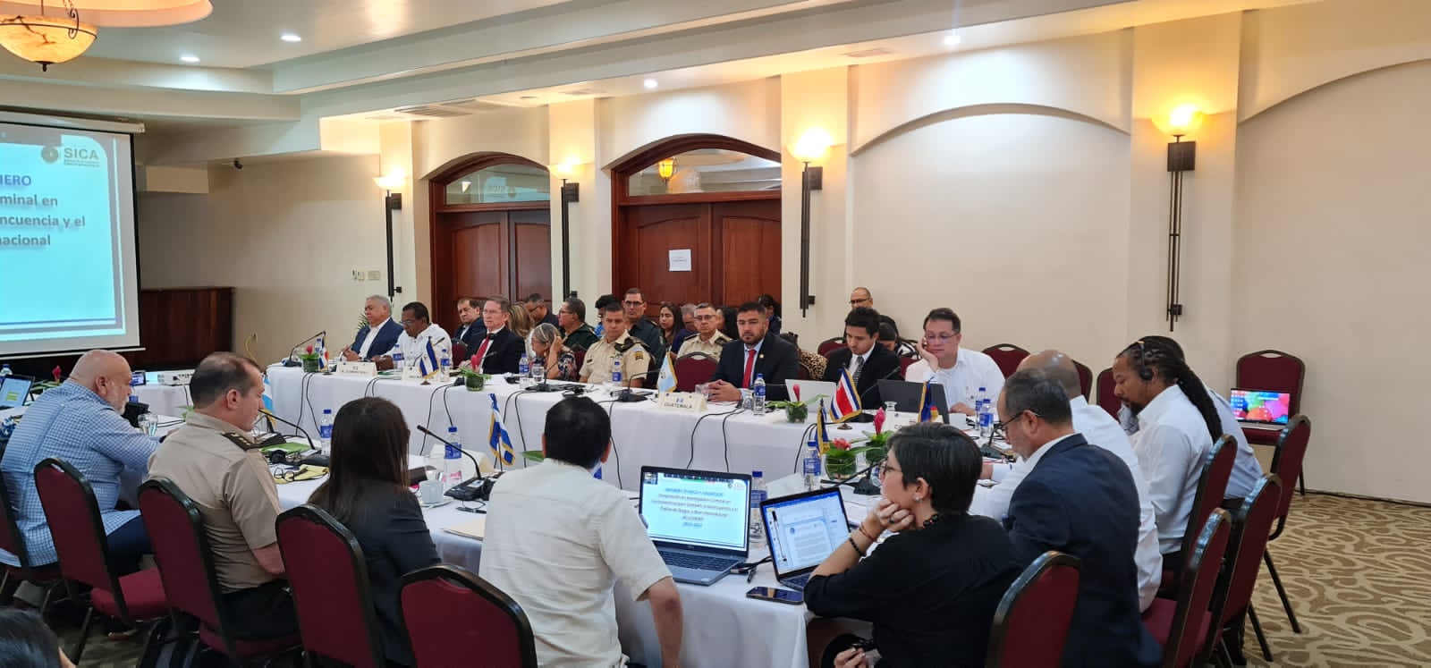 Desarrollan Octogésima Segunda Reunión Ordinaria de la Comisión de Seguridad de Centroamérica