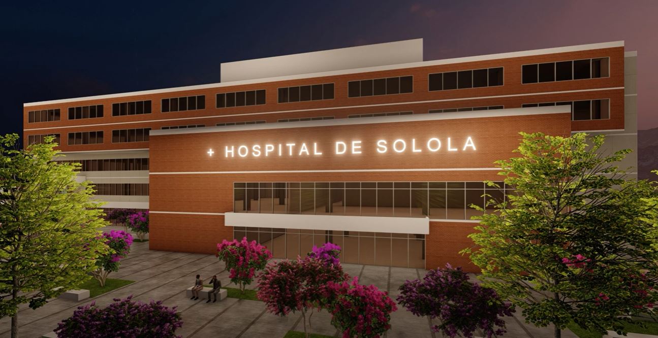 Supervisan construcción de nuevo hospital de Sololá