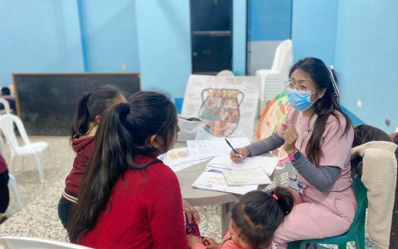 Efectúan acciones integrales de salud en San Sebastián, Huehuetenango