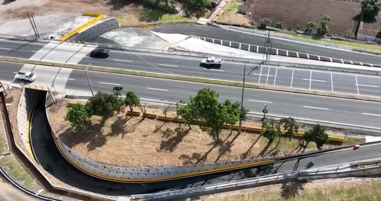 Habilitan paso a desnivel de San Bartolomé Milpas Altas