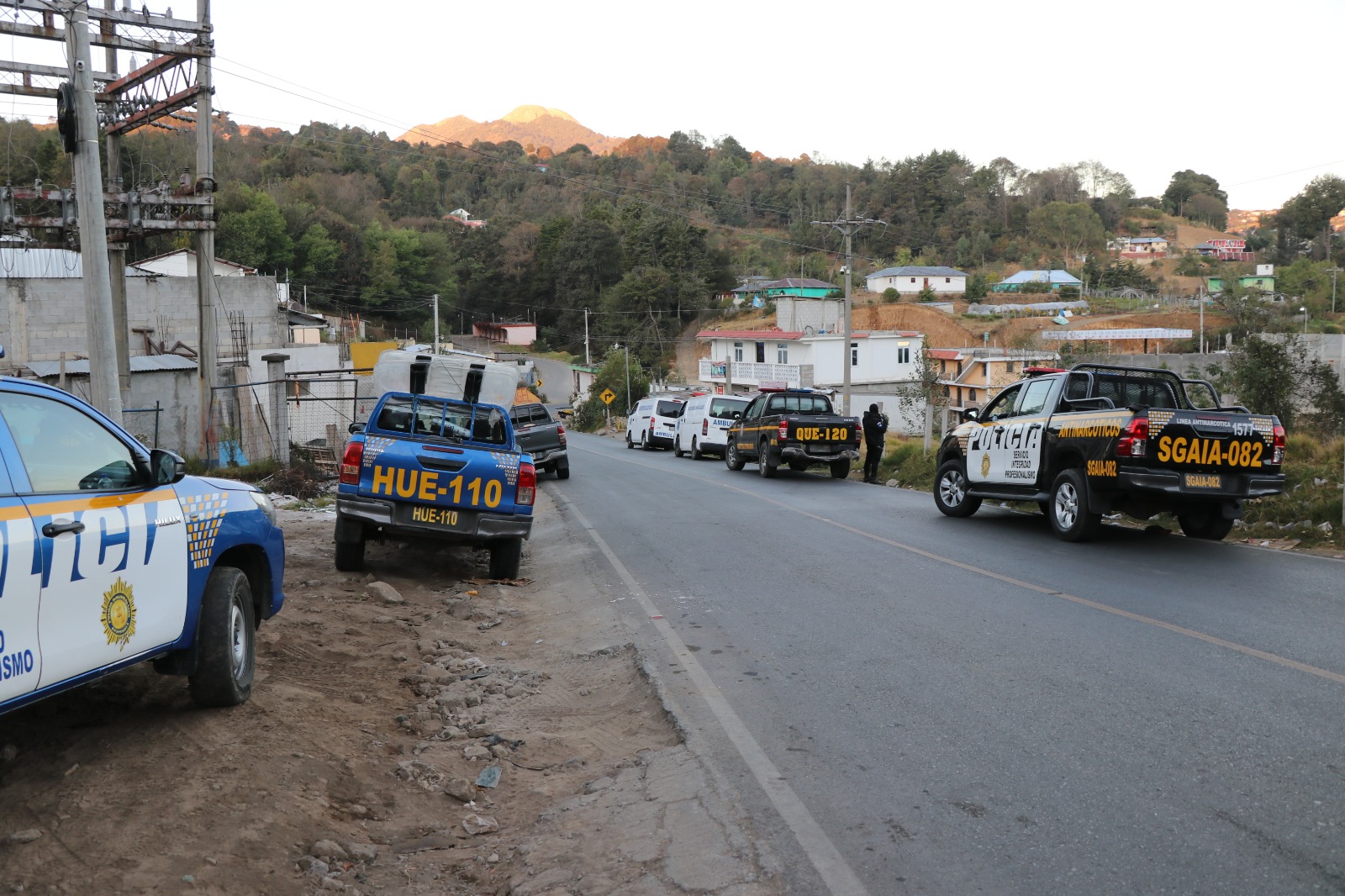 Mantienen operaciones de seguridad en área no delimitada de Ixchiguán y Tajumulco