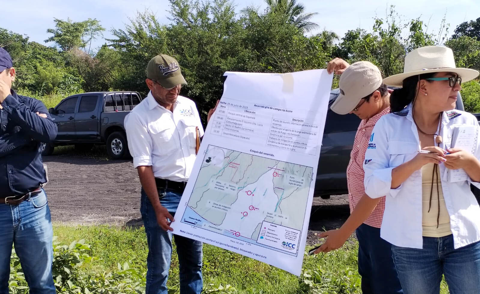 Dan seguimiento a las acciones de protección y conservación de cuencas hidrográficas