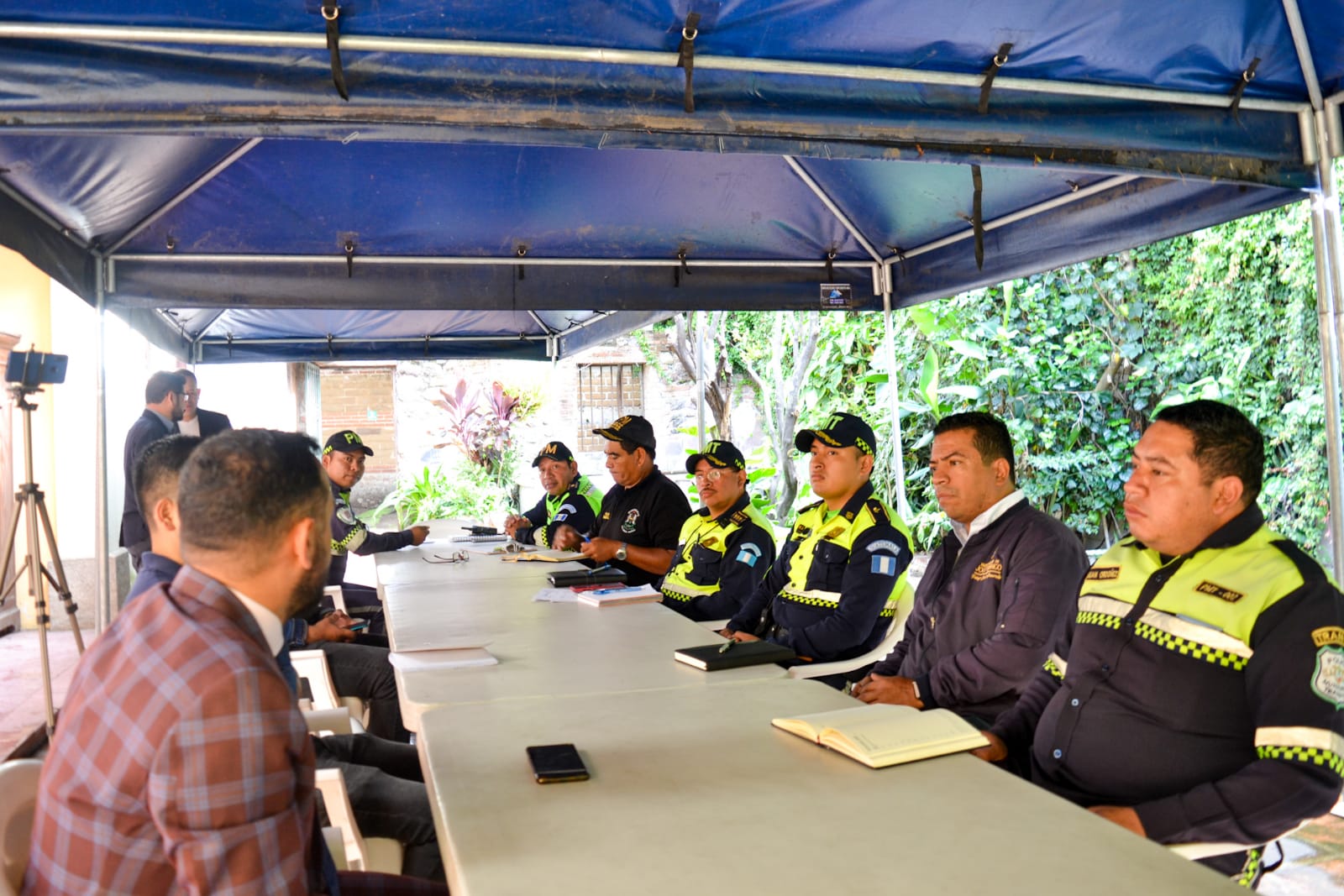 Fortalecen acciones estratégicas de vigilancia y monitoreo de cámaras en Sacatepéquez
