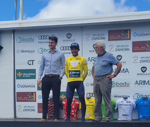 Sergio Chumil se coloca a una etapa de ser campeón de la Vuelta a Zamora