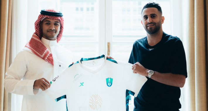 Riyad Mahrez, la nueva estrella que ficha por la Liga de Arabia Saudita