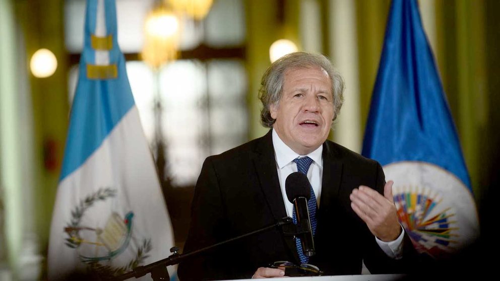 El secretario general de la Organización de Estados Americanos (OEA), Luis Almagro.