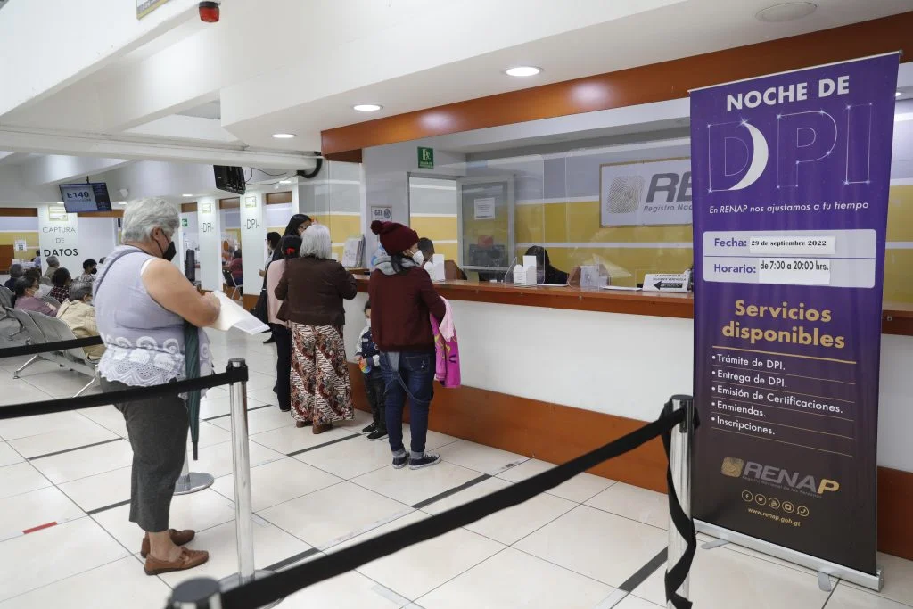 Este martes los guatemaltecos podrán participar en la Noche de DPI