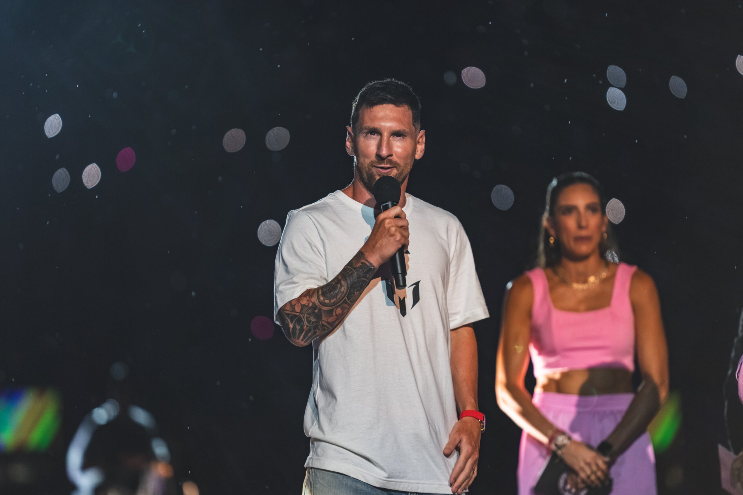 De Barcelona a Miami, Leo Messi y Sergio Busquets son presentados con el Inter Miami