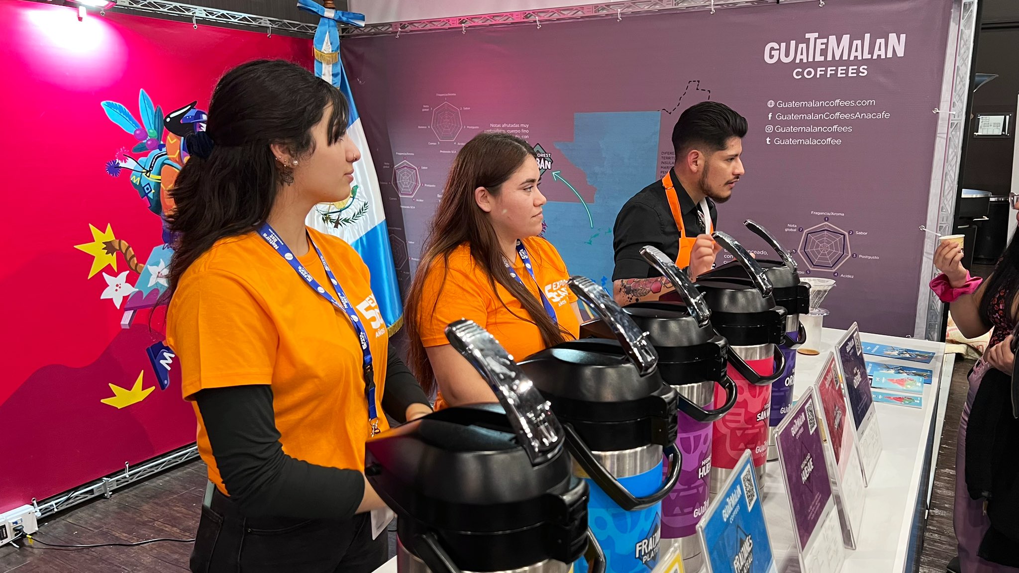 Guatemala participa en Expo Café Chile 2023