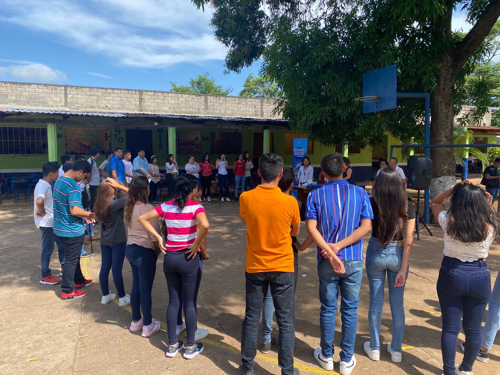 Jóvenes de Santa Rosa se capacitan. /Foto: MSPAS