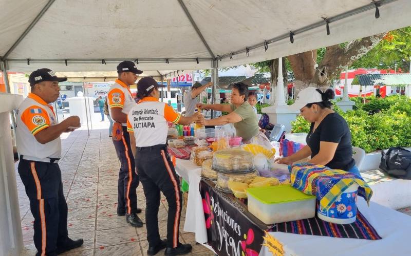 Feria de la Mipyme en Jutiapa. /Foto: Mineco