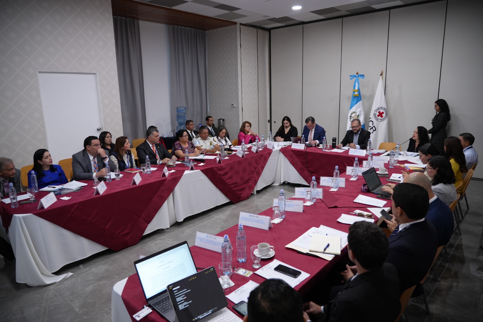 Minex lideró reunión de derecho humanitario