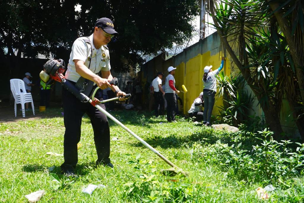 Policía Nacional Civil realiza acciones preventivas con estudiantes