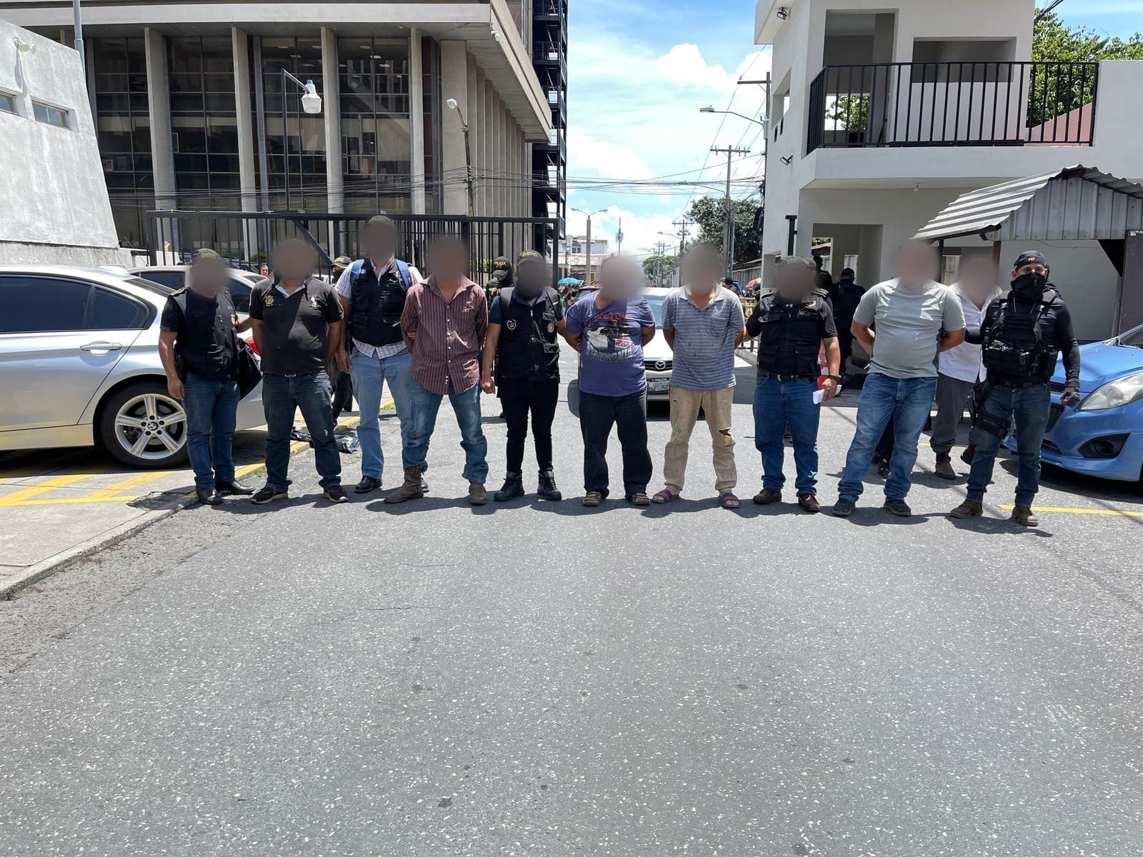 Operativo de la PNC impacta a estructura criminal “Los Ventura”