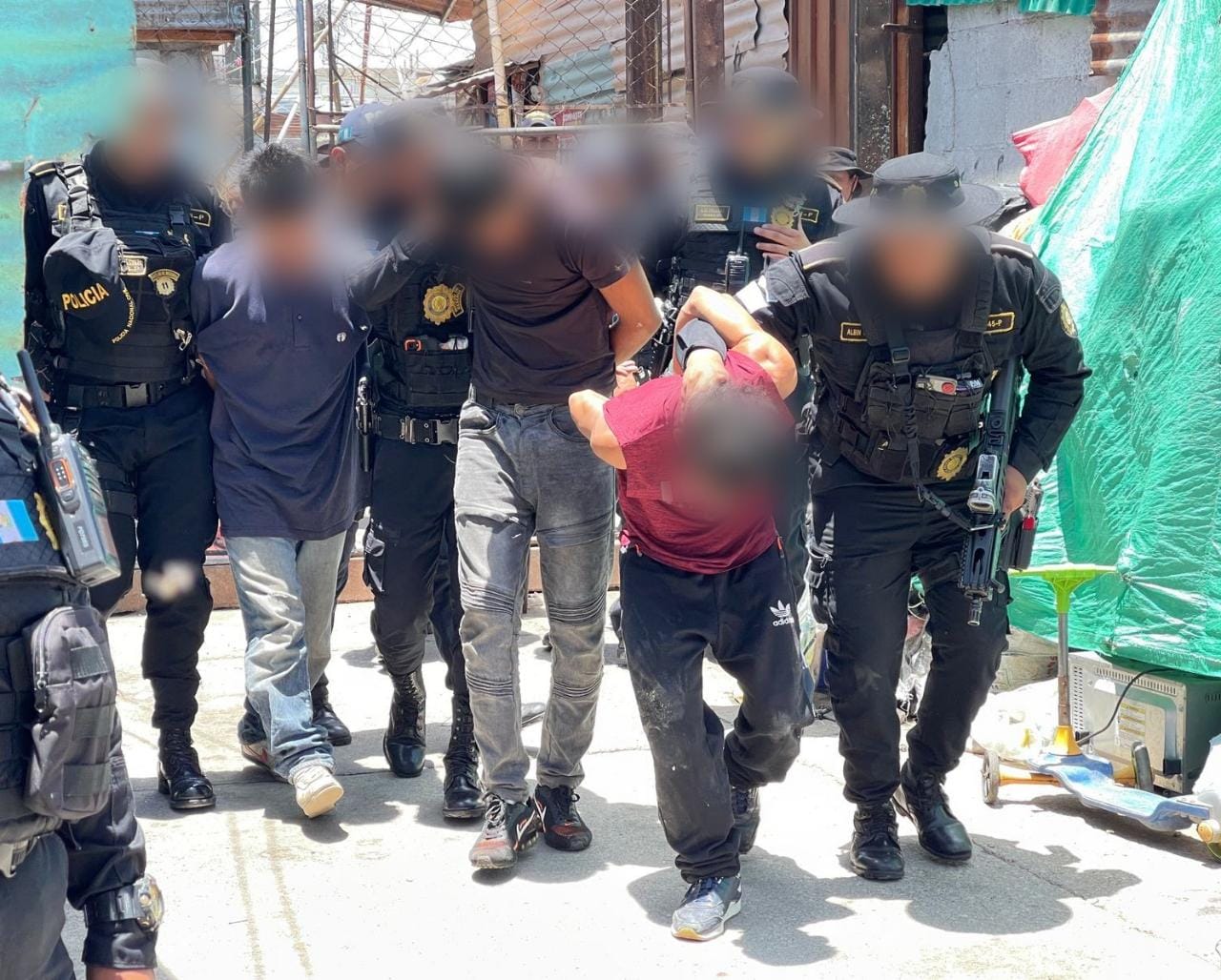 PNC reporta captura de 54 personas en las últimas 24 horas en el país