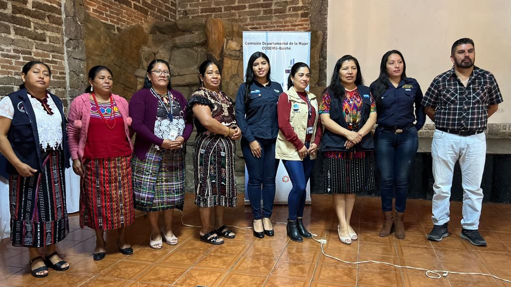 Desarrollan encuentro regional en beneficio de mujeres de Huehuetenango