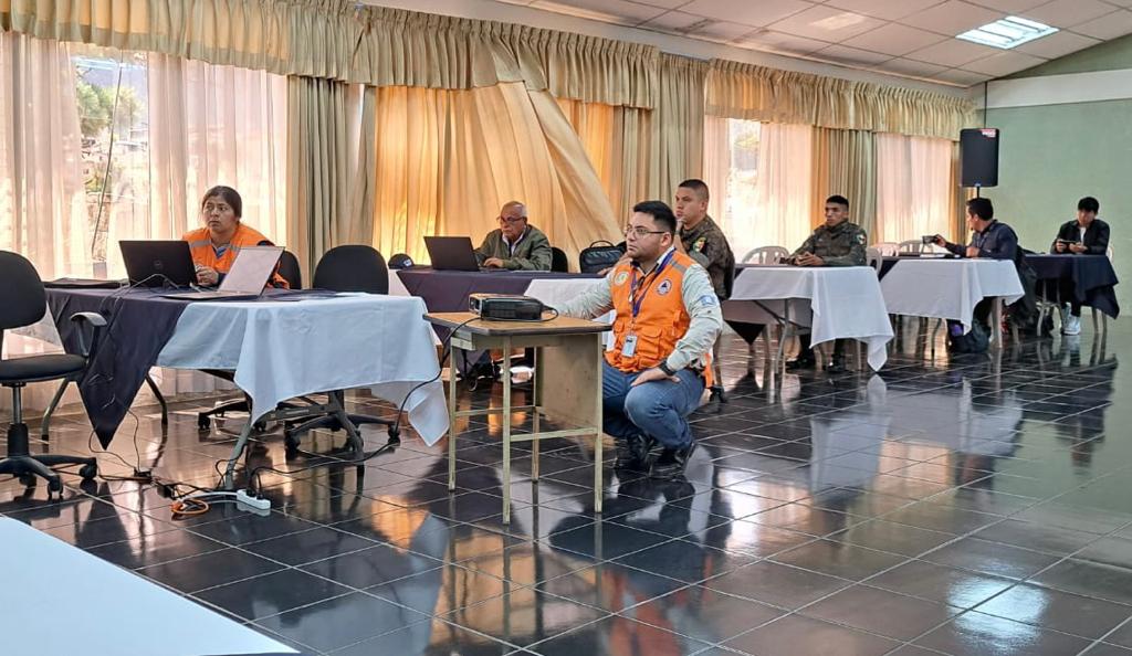 Totonicapán fortalece capacidades para respuesta a desastres naturales
