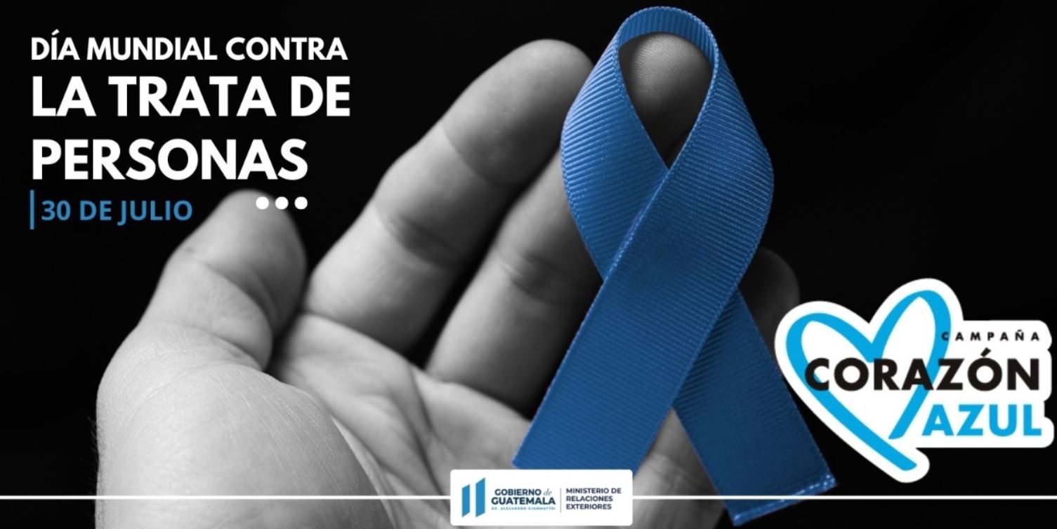 corazón azul
