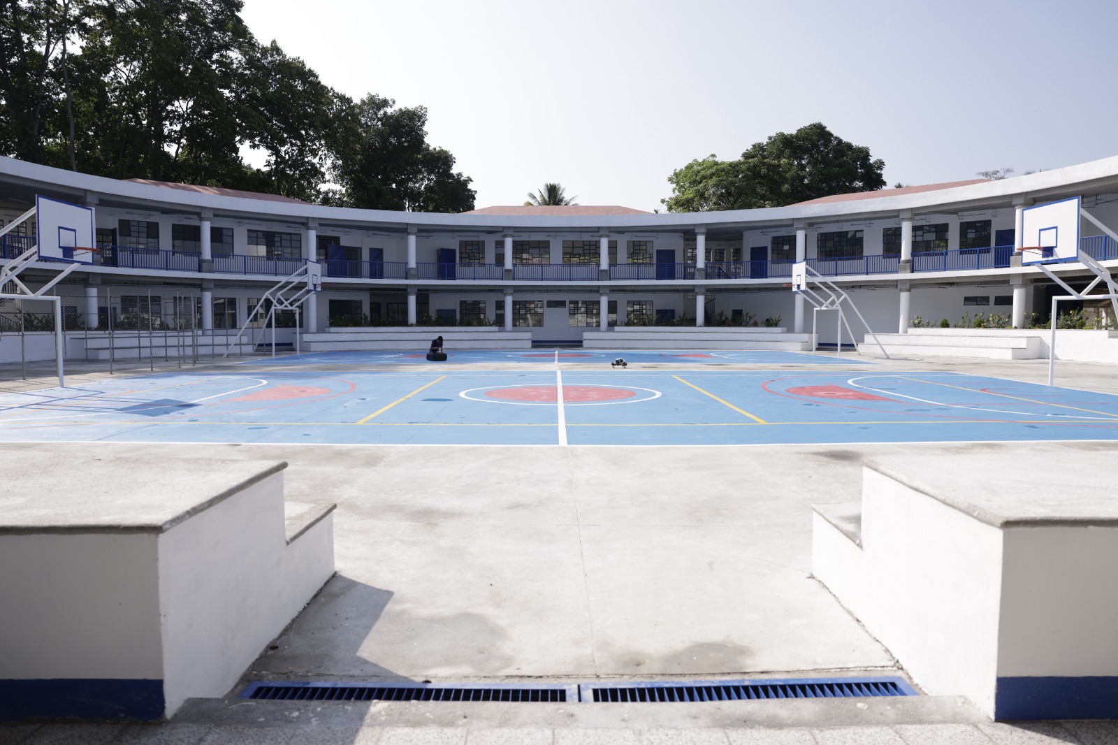 Escuela de la Reforma en Santa Cruz Muluá, Retalhuleu. /Foto: Dickéns Zamora