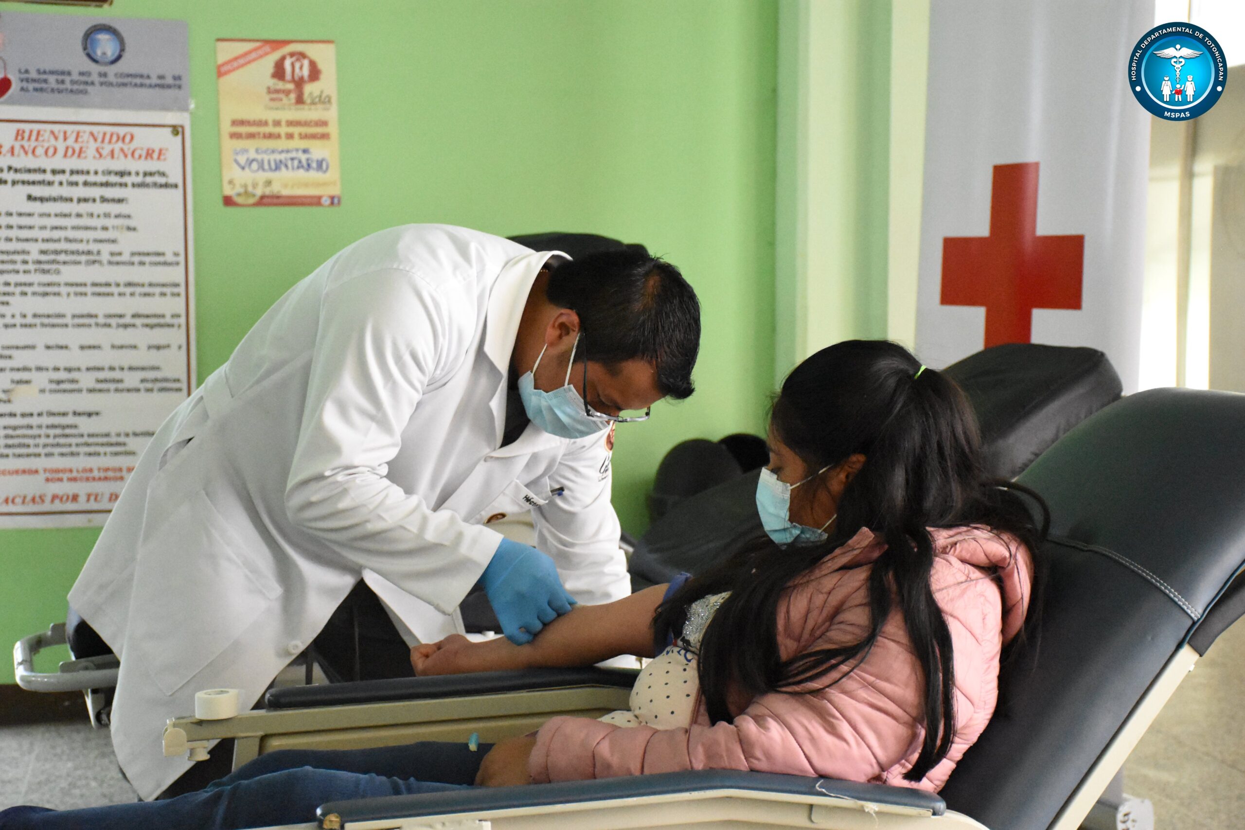 Totonicapán promueve jornadas de donación voluntaria de sangre