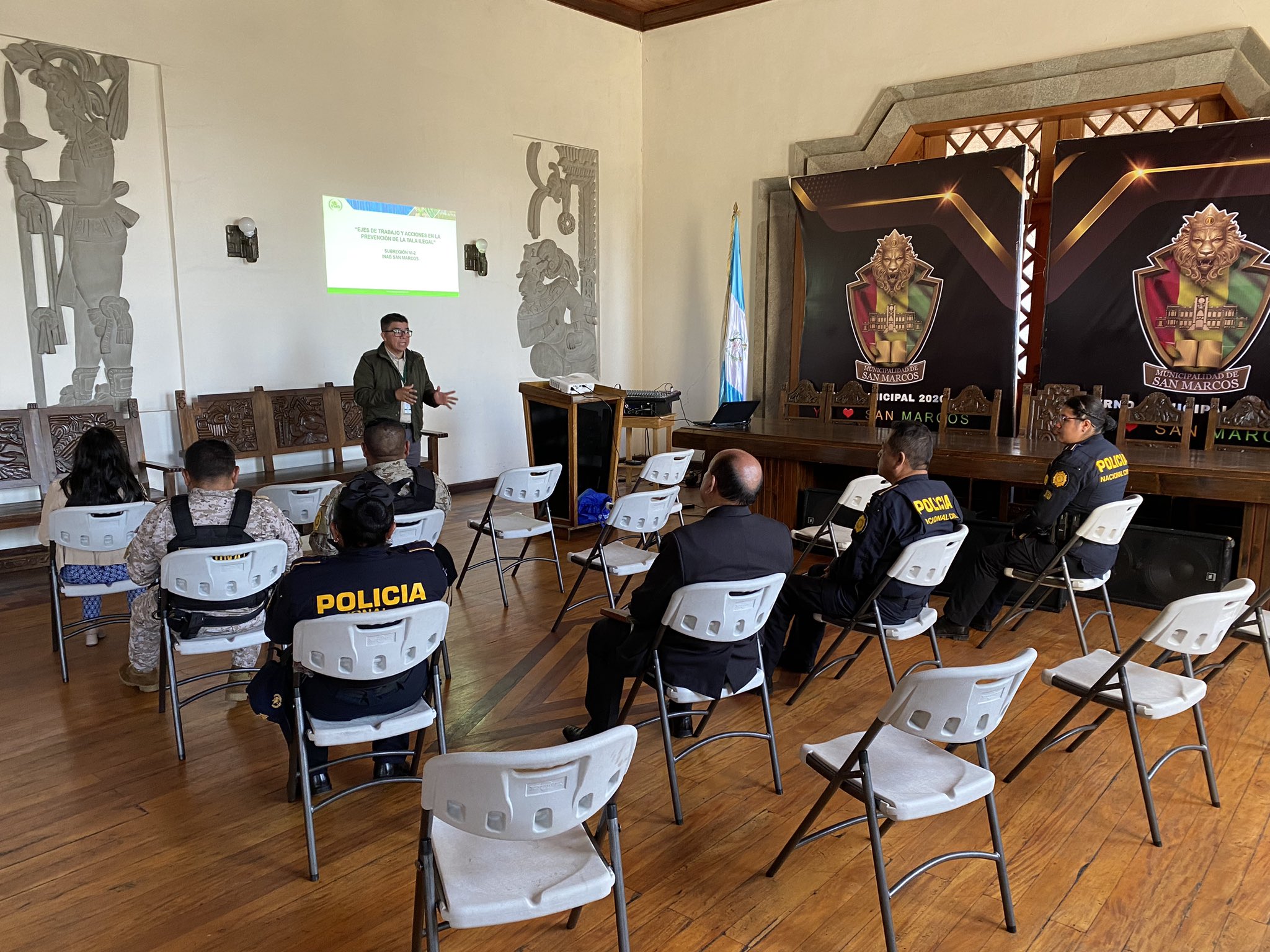Accionan para prevenir tala de árboles en San Marcos