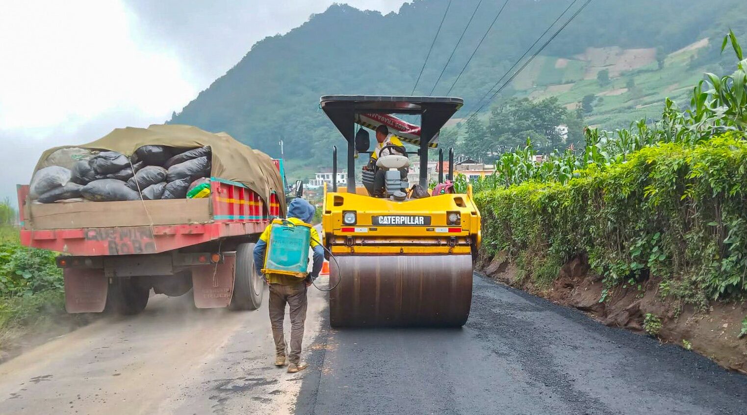 Ejecutarán mantenimiento de tramo carretero entre San Pablo y Malacatán