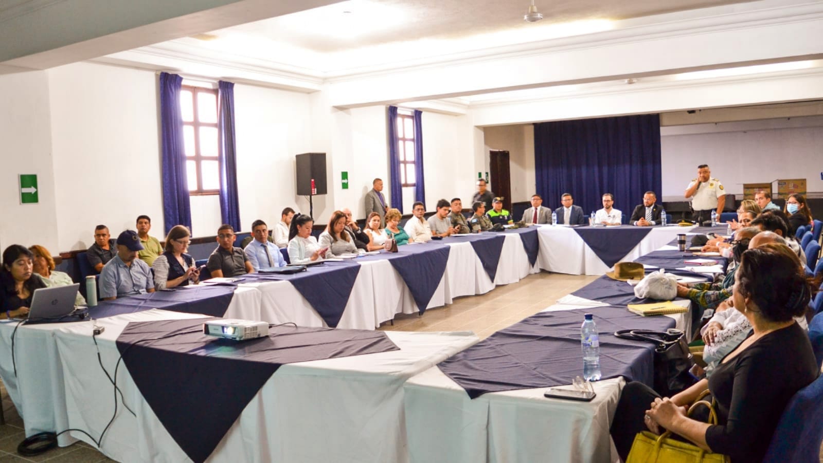 En Sacatepéquez dan seguimiento a la mesa de seguridad y justicia