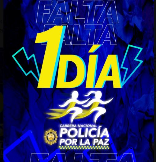 Carrera 10K. Policía por la Paz.