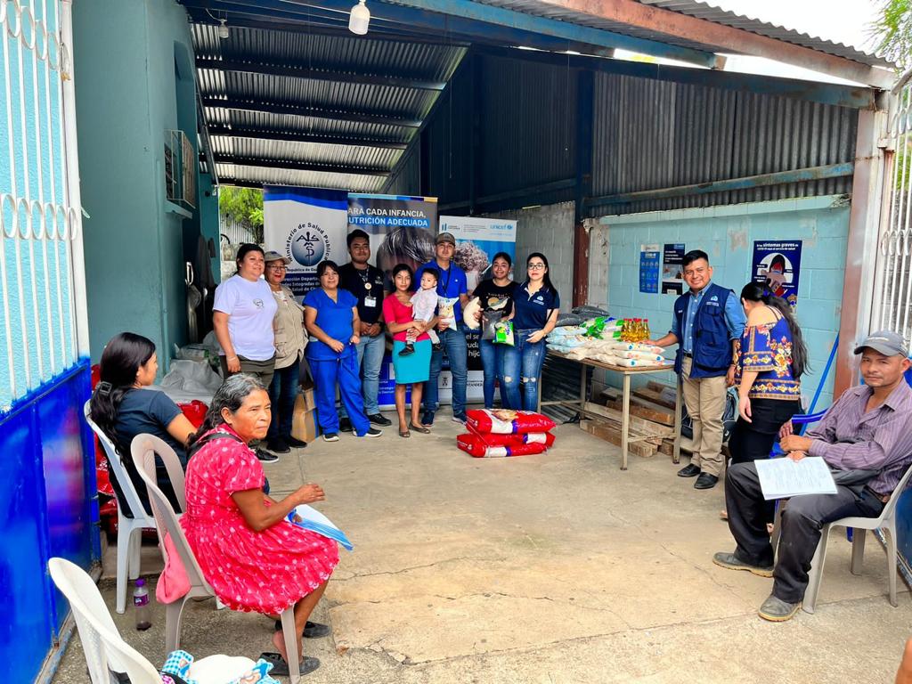 Más de 830 raciones de alimentos entregados en Chiquimula
